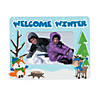 Winter Woodland Picture Frame Magnet Craft Kit - Makes 12 Image 1