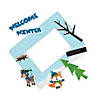 Winter Woodland Picture Frame Magnet Craft Kit - Makes 12 Image 1