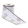Wired Cotton 4" X 10 Yds. Ribbon (Set Of 2) Image 1