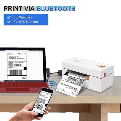 Wireless Bluetooth 4x6 Inches Shipping Label Printer Image 3