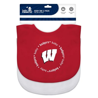 Wisconsin Badgers - Baby Bibs 2-Pack Image 2