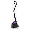 Witch Broom Black Costume Accessory Image 1