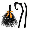 Witch Broom Black Costume Accessory Image 2
