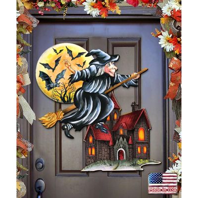 Witch Halloween Door Decor by G. Debrekht Image 1