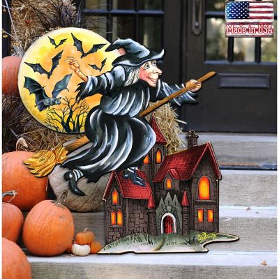 Witch Halloween Door Decor by G. Debrekht Image 1