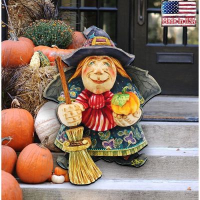 Witch Halloween Door Decor by G. Debrekht Image 1