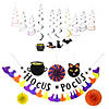 Witch Halloween Party Decorating Kit - 17 Pc. Image 1