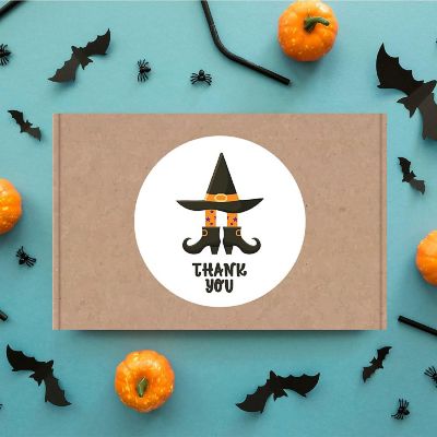 Witch Hat &amp; Boots Halloween TY 2in 40pk Image 3