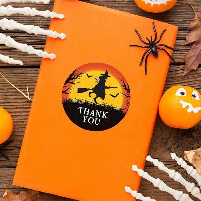 Witch on Broom Halloween TY 2in 40pk Image 2