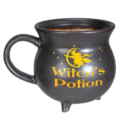 Witch's Potion Cauldron Porcelain Mug Bowl Image 1