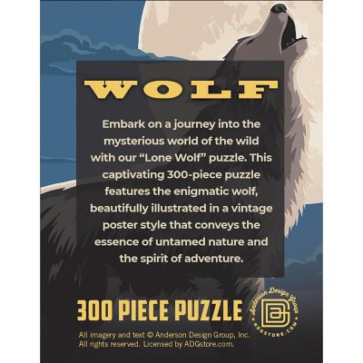 Wolf 300 Piece Jigsaw Puzzle Image 3