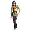 Women&#8217;s Alternative Teenage Mutant Ninja Turtles&#8482; Leonardo Costume - Large Image 1