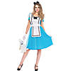 Women&#8217;s Classic Alice in Wonderland&#8482; Alice Costume - Large Image 1