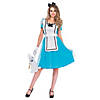 Women&#8217;s Classic Alice in Wonderland&#8482; Alice Costume - Small Image 1