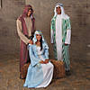 Women&#8217;s Deluxe Mary Polyester Nativity Costume with Headpiece - One Size Image 2