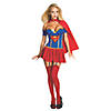 Women&#8217;s Deluxe Supergirl&#8482; Costume - Small Image 1
