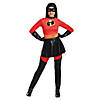 Women&#8217;s Deluxe The Incredibles&#8482; Mrs. Incredible Costume with Skirt - Large Image 1