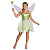 Women&#8217;s Deluxe Tinker Bell Costume - Large Image 1