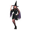 Women&#8217;s Sexy Witch with Sash Costume - Large Image 1