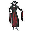 Women&#8217;s Velour Vampress Costume - Medium/Large Image 1