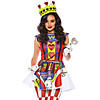 Women's Card Queen Costume Image 1