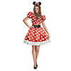 Women's Classic Red Minnie Mouse&#8482; Costume - Medium Image 1