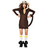 Women's Cozy Monkey Costume Image 1