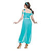 Women's Deluxe Aladdin&#8482; Jasmine Costume - Medium Image 1