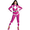 Women's Deluxe Mighty Morphin Pink Ranger Costume - XXL Image 1
