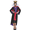 Women's Deluxe Snow White Evil Queen Costume Large 12-14 Image 1