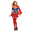 Women's Deluxe Supergirl Costume Image 1