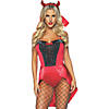 Women's Devilish Darling Costume - Large Image 1