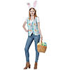 Women's Easter Vest Costume Kit Image 1