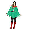 Womens Elf Poncho Image 1