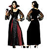 Women's Goth Vampire Costume Image 1