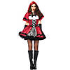Women's Gothic Red Riding Hood Costume Image 1