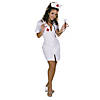 Women's Hot Flash Nurse Costume Image 1