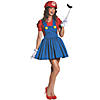 Women's Mario Skirt Costume - Medium Image 1