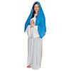 Women's Mary Polyester Nativity Costume with Headpiece - One Size Image 1