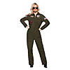 Women's Navy Top Gun Jumpsuit Image 1