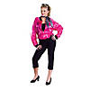 Women's Pink Rock N' Roll Costume Image 1
