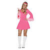 Women's Pink Vibes Costume Image 1