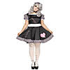 Women's Plus Size Broken Doll Costume Image 1