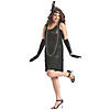 Women's Plus Size Flapper Costume Image 1