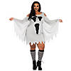 Women's Plus Size Jersey Ghost Dress Costume Image 1