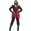 Women's Plus Size Ninja Assassin Costume Image 1