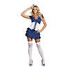 Women's Plus Size She's On Sail Costume Image 1