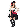 Women's Plus Size Wicked Wench Costume Image 1