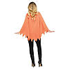 Women's Pumpkin Poncho Costume Image 1