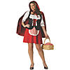 Women's Red Riding Hood Plus Size Costume - 2X Image 1